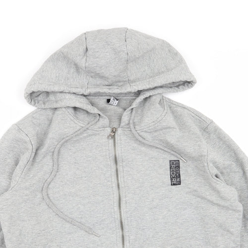 clothing credere Mens Grey   Full Zip Jumper Size M