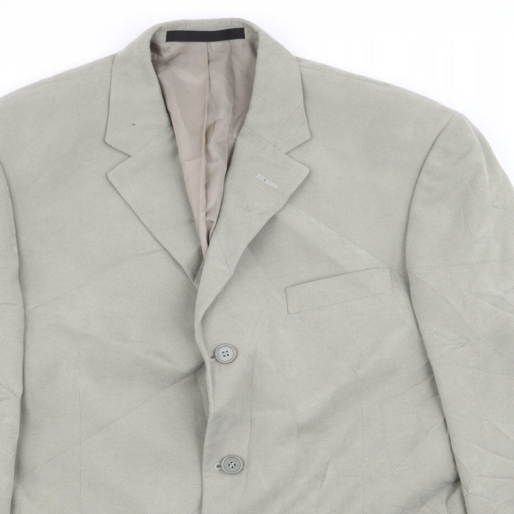 M&S Mens Green   Jacket Blazer Size 42
