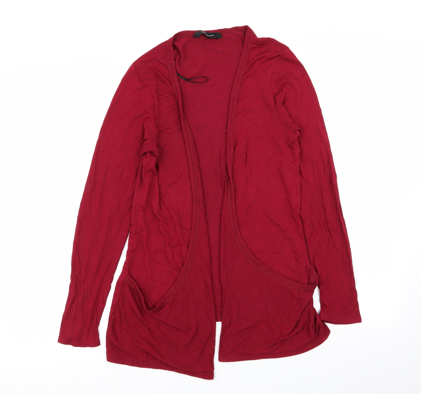 New Look Womens Red   Cardigan Jumper Size 12