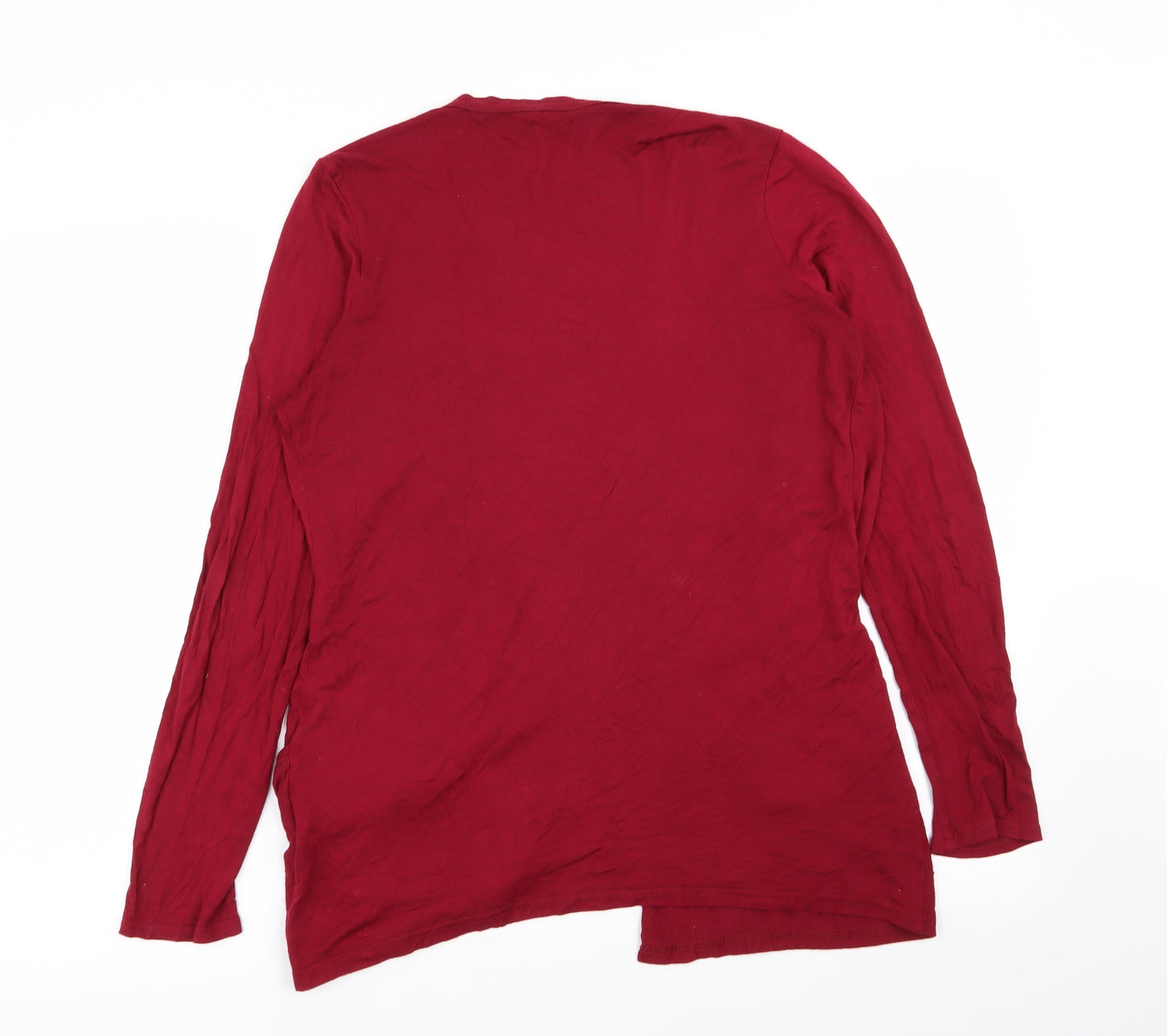 New Look Womens Red   Cardigan Jumper Size 12