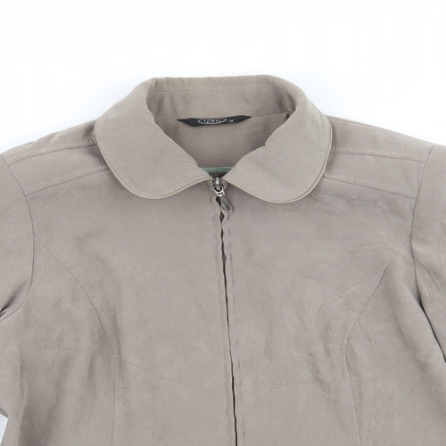 BM Womens Beige   Jacket  Size 14