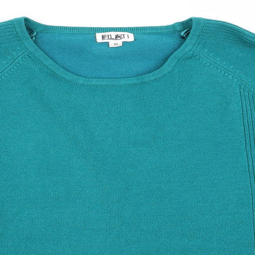 Filati Womens Green   Pullover Jumper Size M