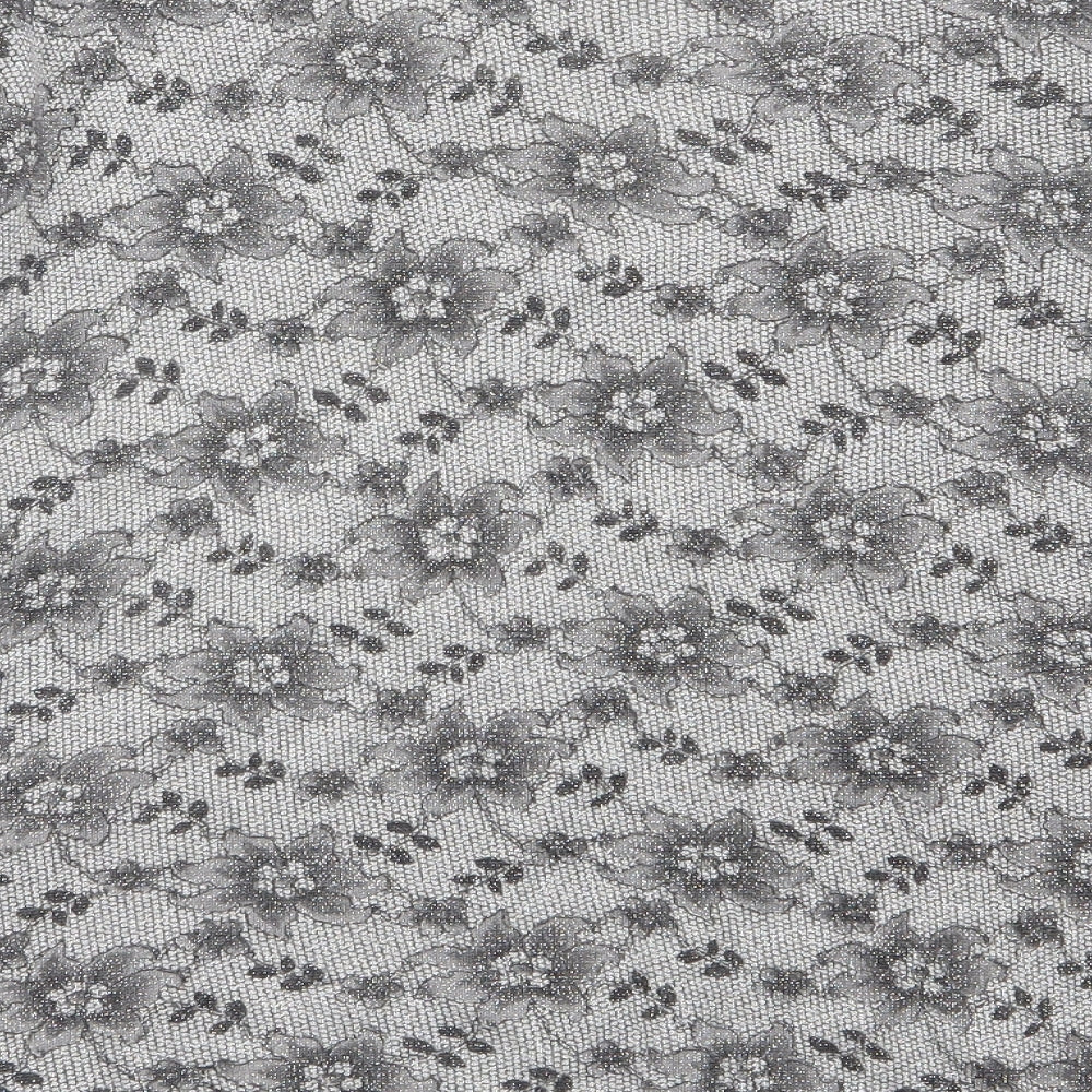 Bonmarché Womens Grey Floral  Pullover Jumper Size M