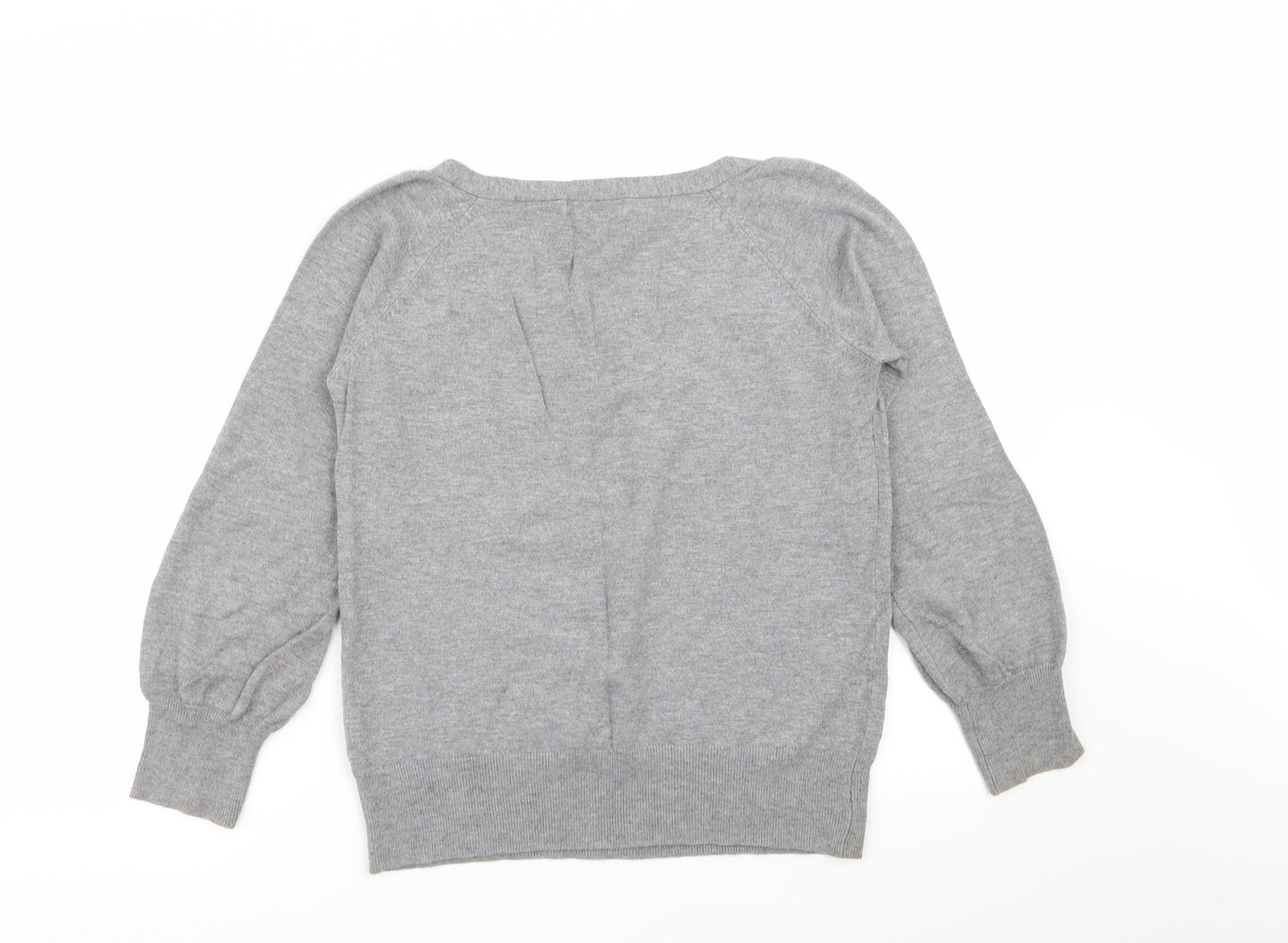 M&S Womens Grey   Pullover Jumper Size 12