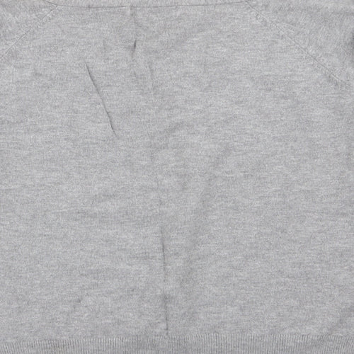 M&S Womens Grey   Pullover Jumper Size 12