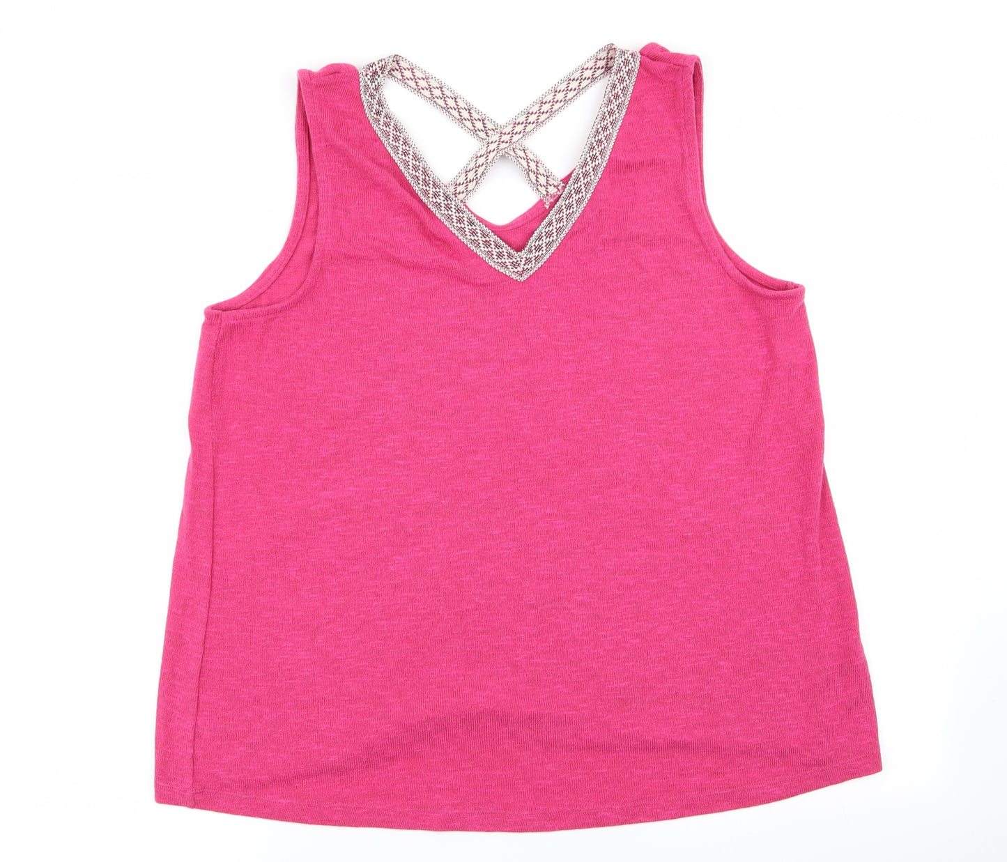 TU Womens Pink   Basic Tank Size 18