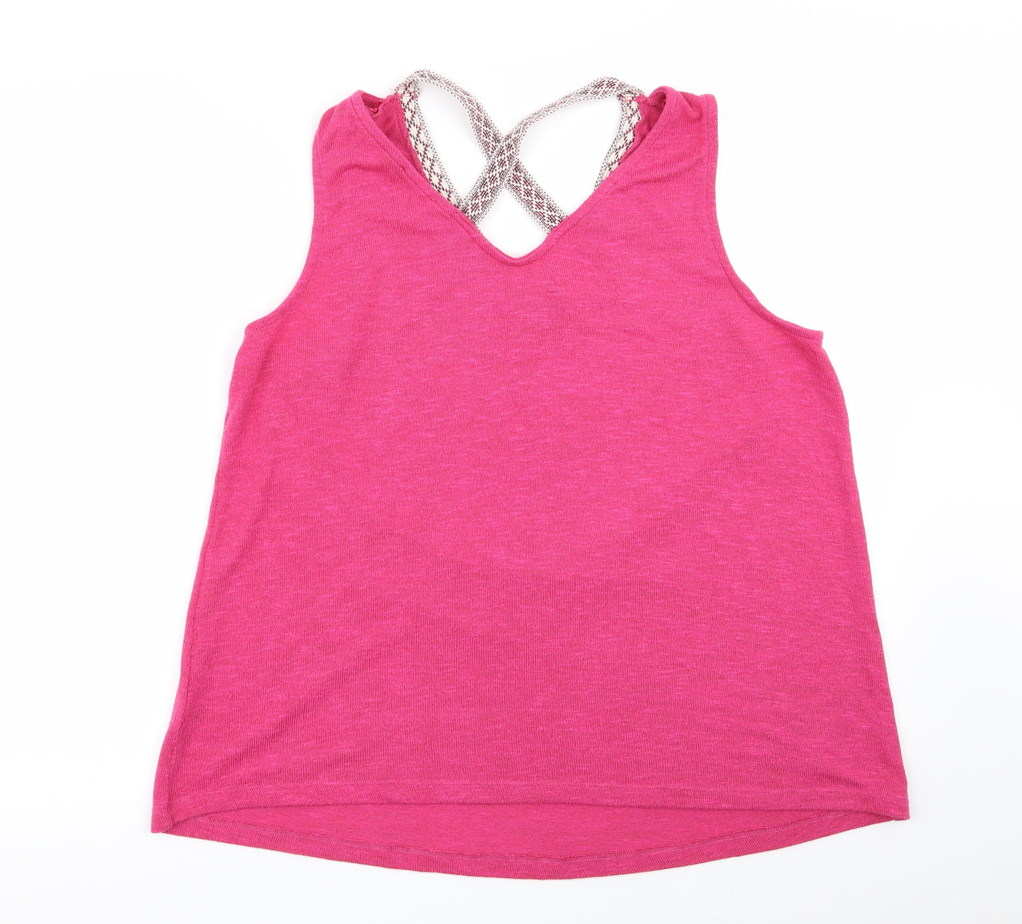 TU Womens Pink   Basic Tank Size 18