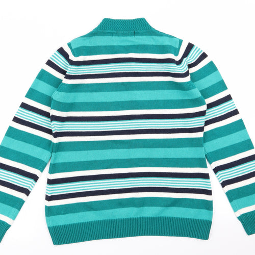 isle Womens Multicoloured Striped  Pullover Jumper Size S  - size 10-12