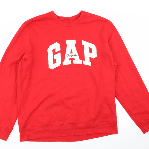 Gap Mens Red   Pullover Jumper Size L
