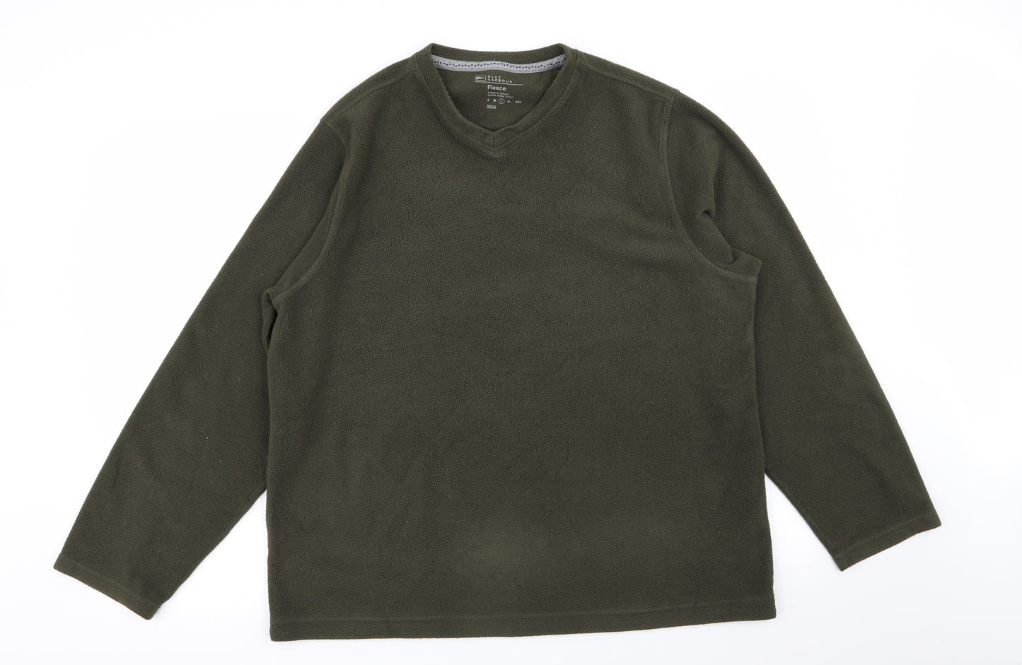 Blue Harbour Mens Green   Pullover Jumper Size L
