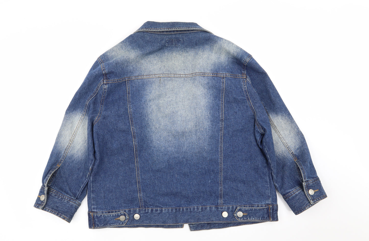 nj Womens Blue   Jacket  Size 20