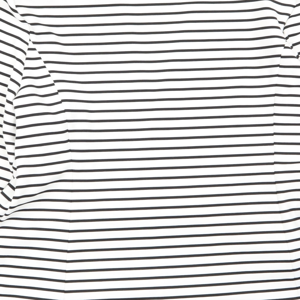 Asda George Womens Multicoloured Striped  Jacket Blazer Size 18