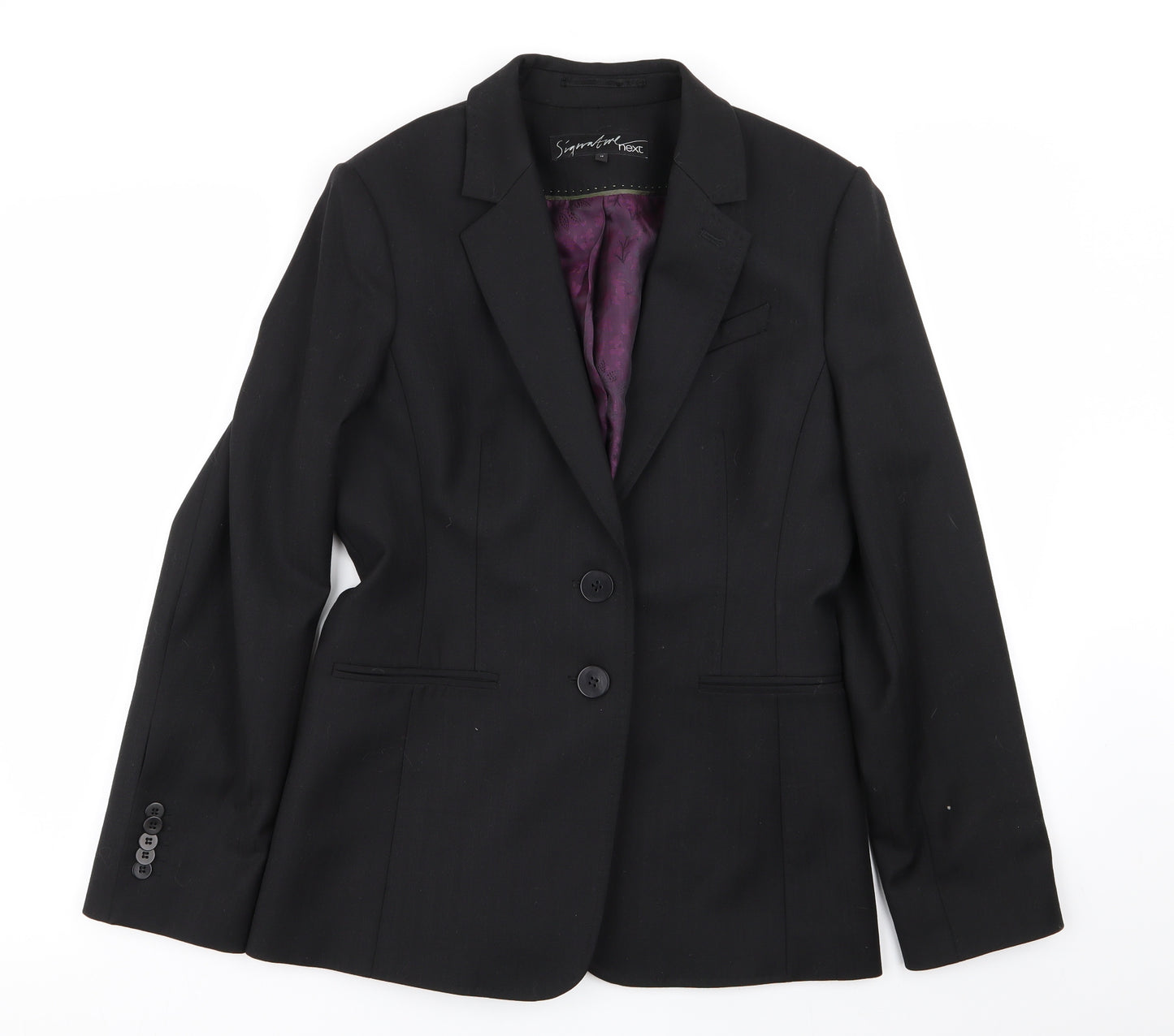NEXT Womens Black   Jacket Blazer Size 14