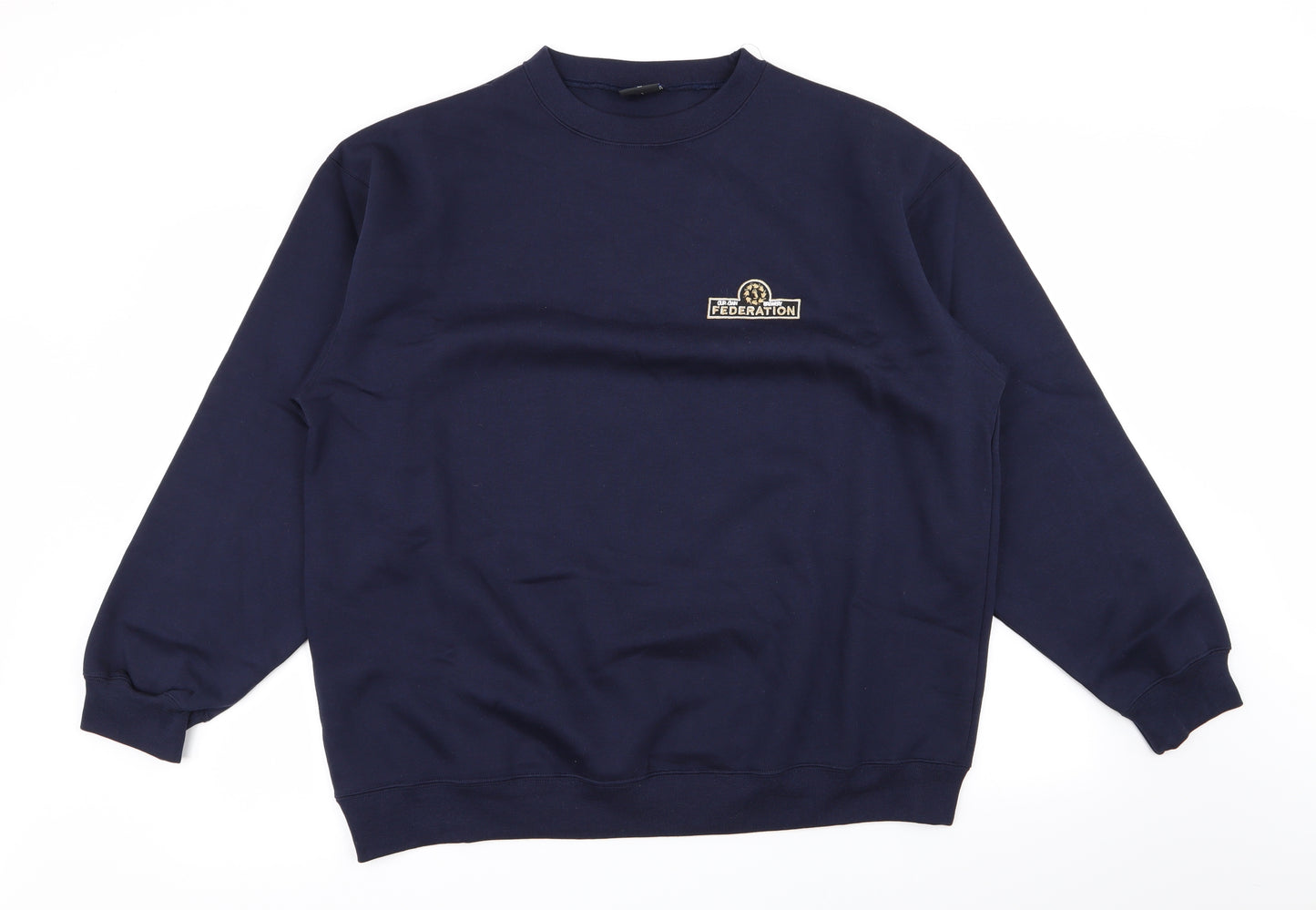 torgue Mens Blue   Pullover Jumper Size L