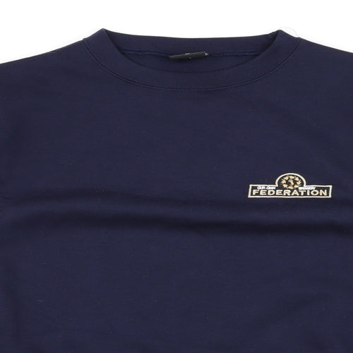 torgue Mens Blue   Pullover Jumper Size L