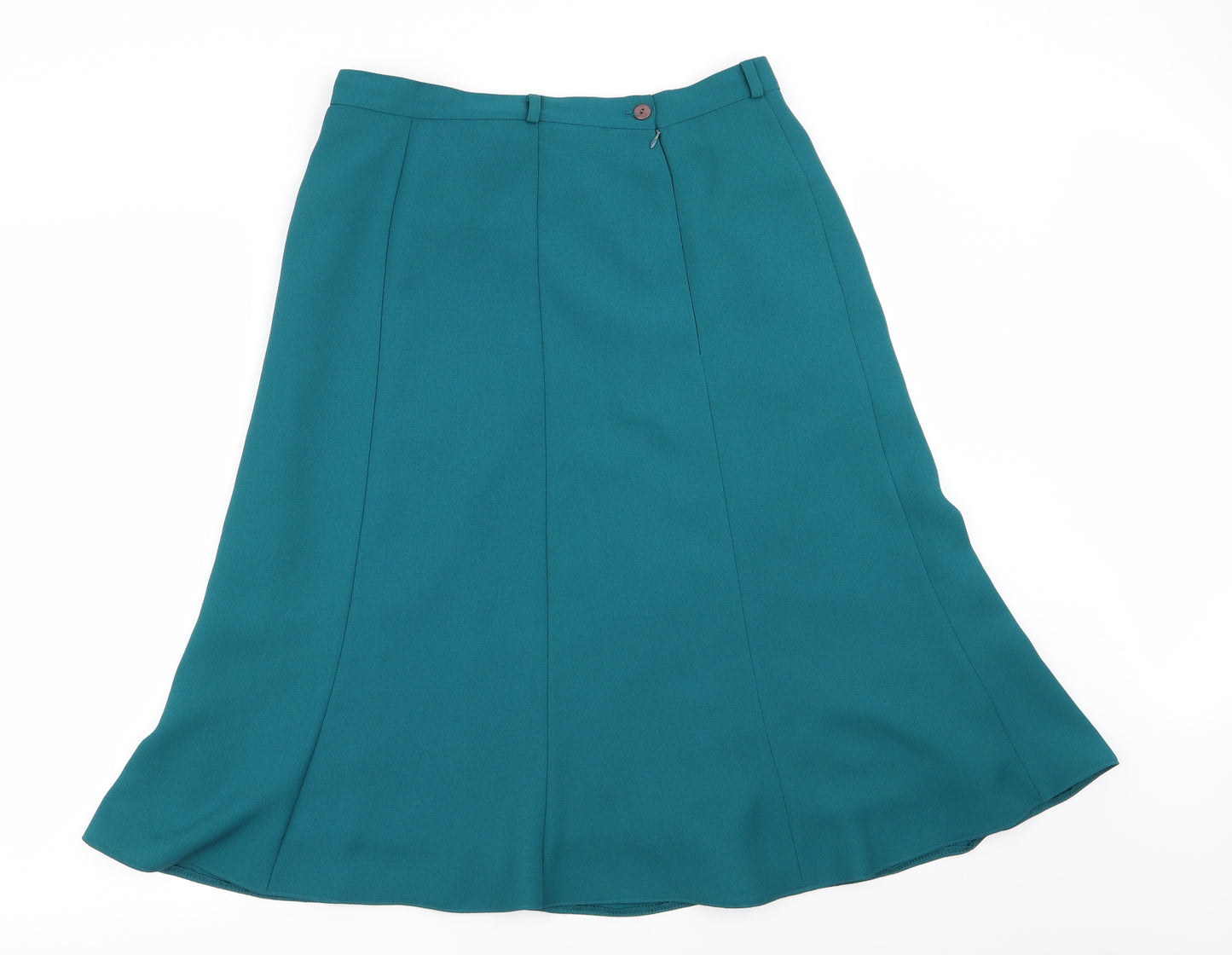 bonmarche Womens Green   Flare Skirt Size 16