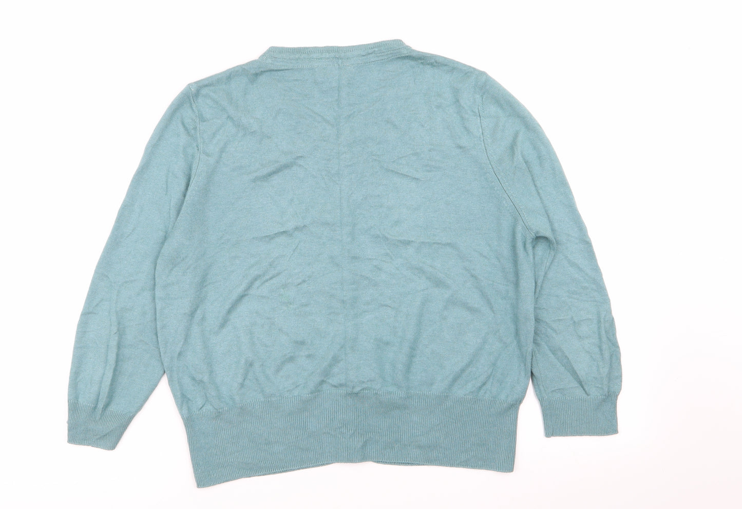 Monsoon Womens Green   Cardigan Jumper Size 14