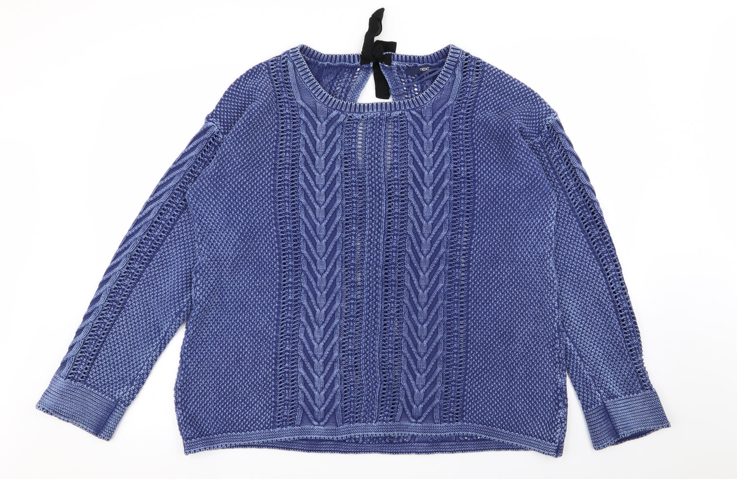 NEXT Womens Blue   Pullover Jumper Size 14