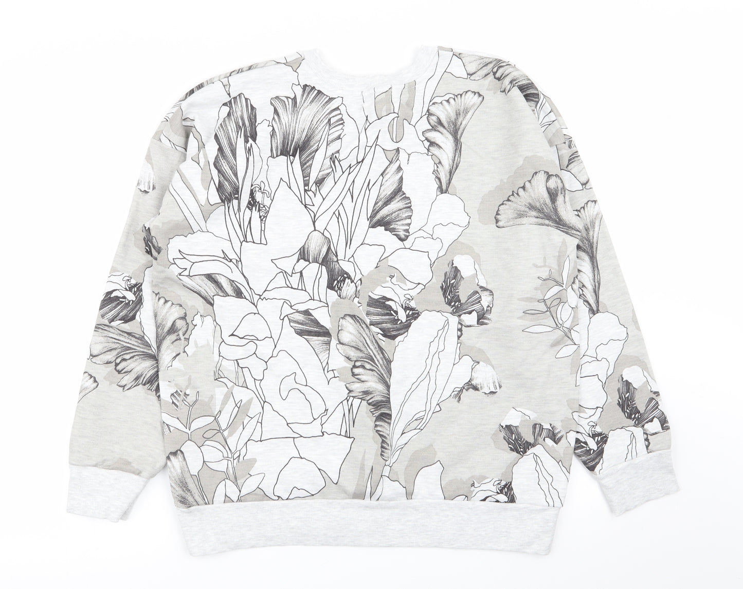 NEXT Womens Multicoloured Floral  Pullover Jumper Size 14