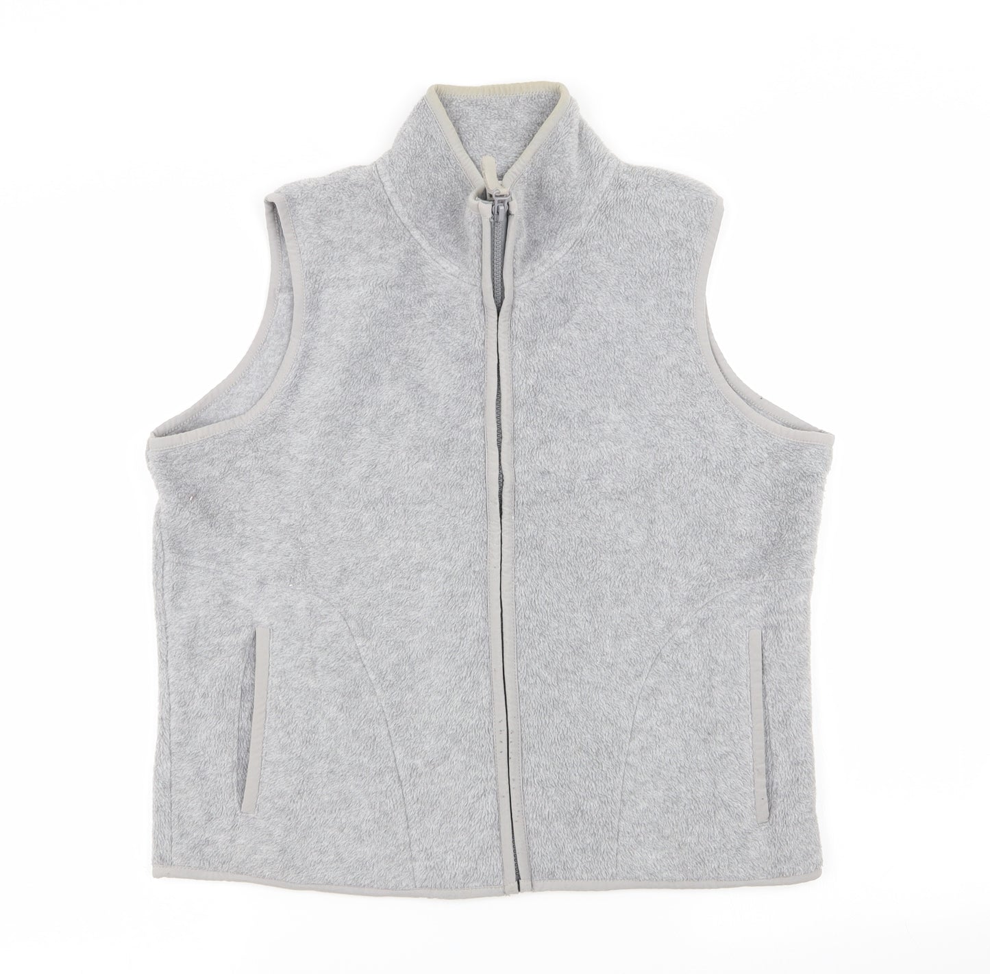 Etam Womens Grey   Full Zip Jumper Size 14