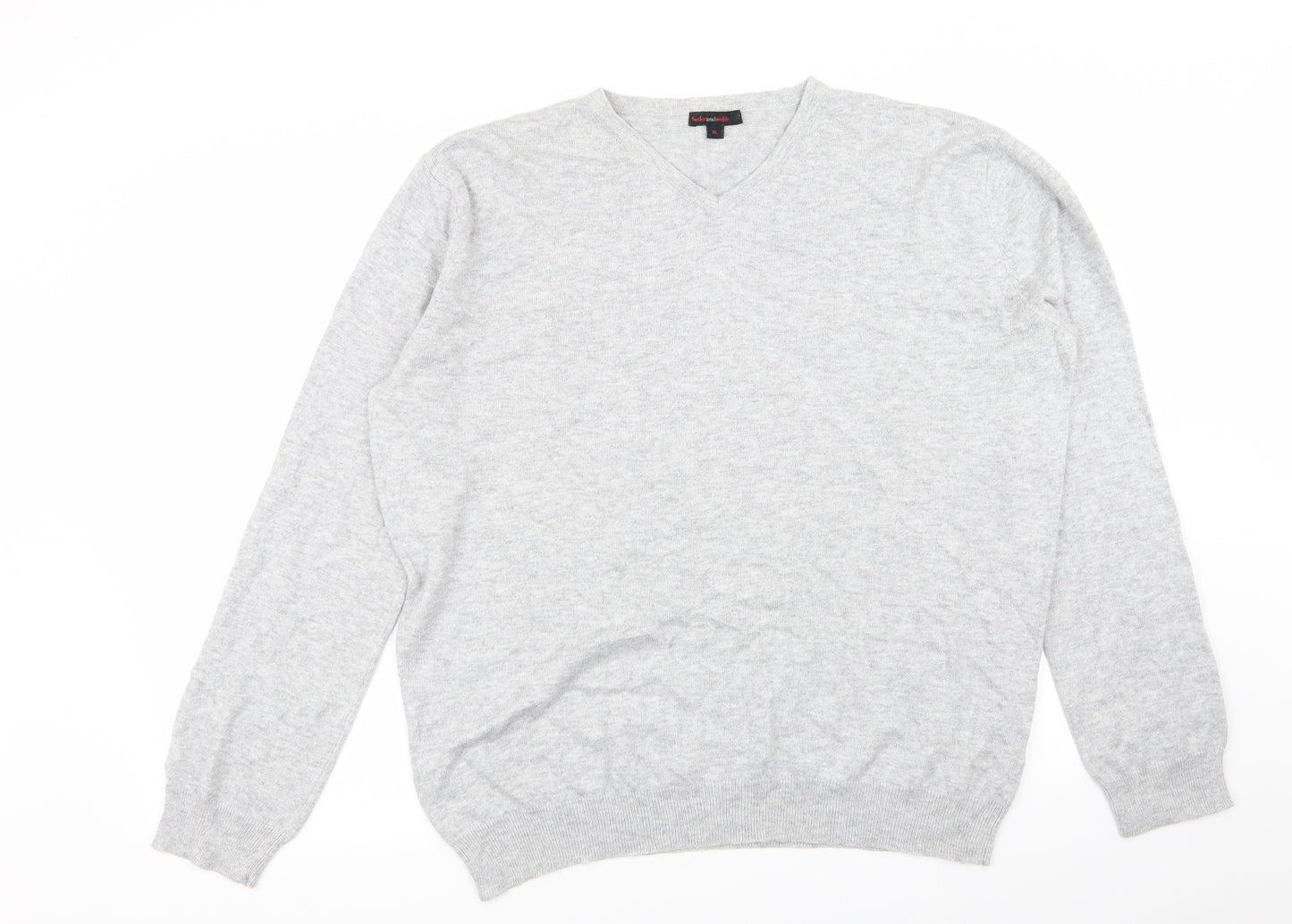 Butler And Webb Mens Grey   Pullover Jumper Size XL