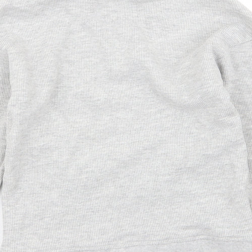 Asda George Boys Grey   Pullover Jumper Size 5-6 Years