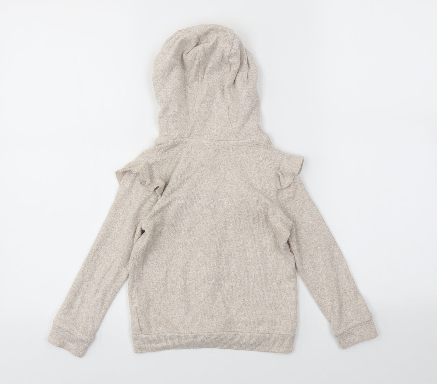 George Girls Ivory   Full Zip Jumper Size 2-3 Years