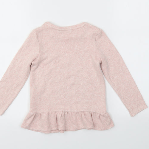 George Girls Pink   Pullover Jumper Size 3-4 Years