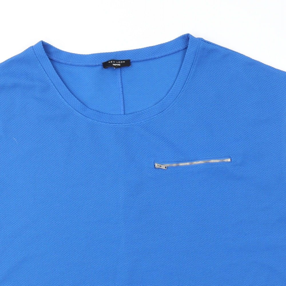 New Look Womens Blue   Basic T-Shirt Size 26
