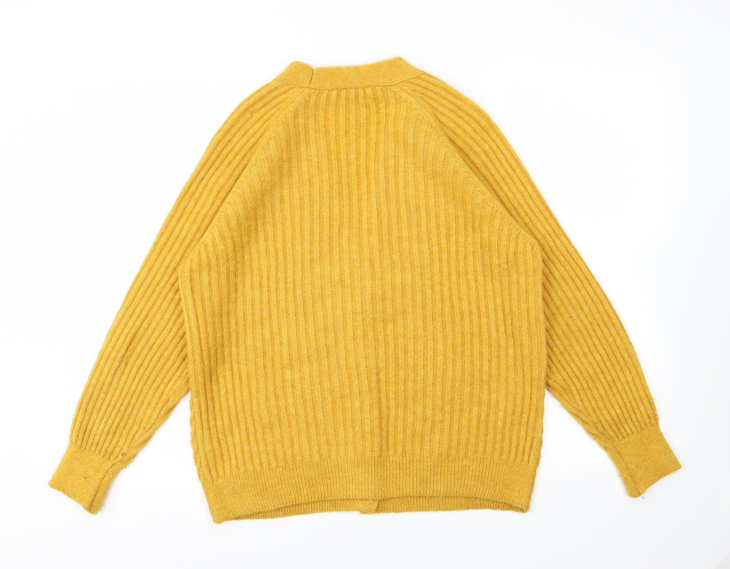 George Womens Yellow   Cardigan Jumper Size M