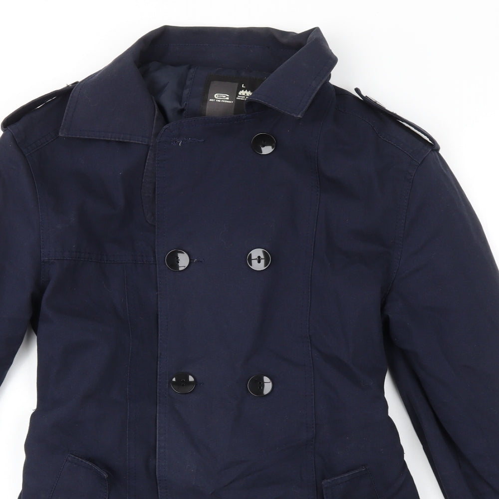 GSTAR Womens Blue   Jacket Coat Size L