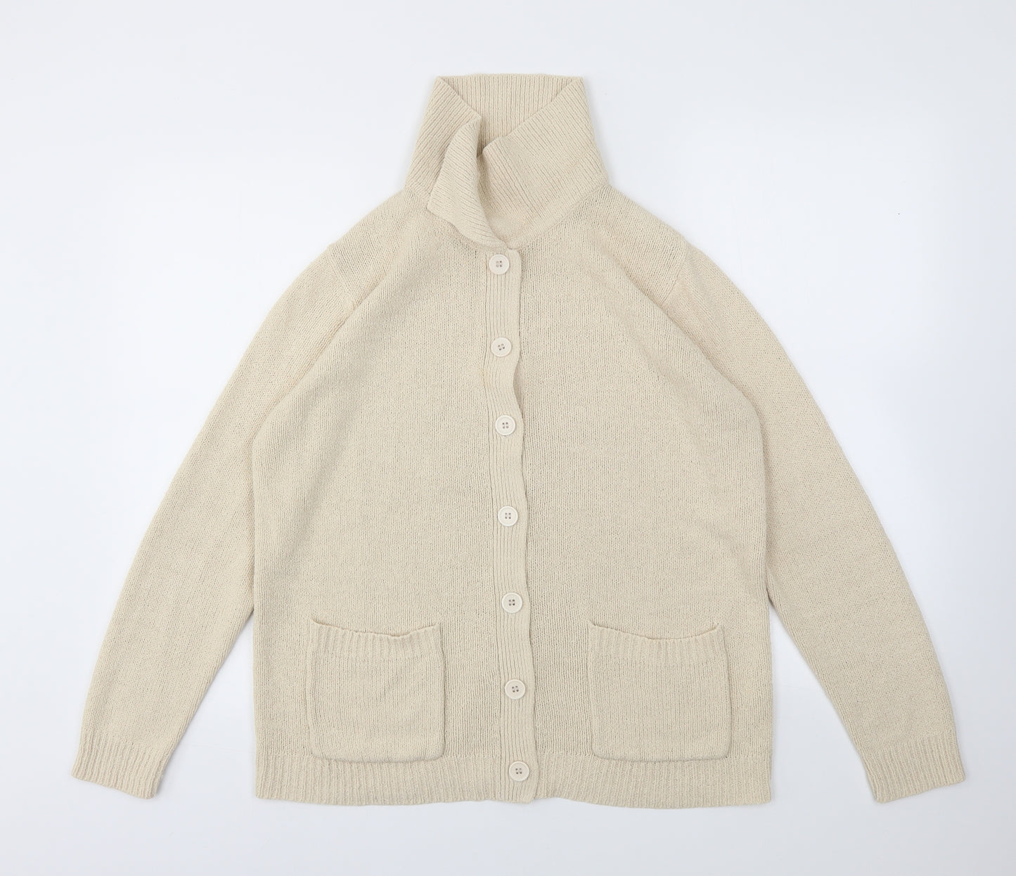 Berkertex Womens Beige   Cardigan Jumper Size 14