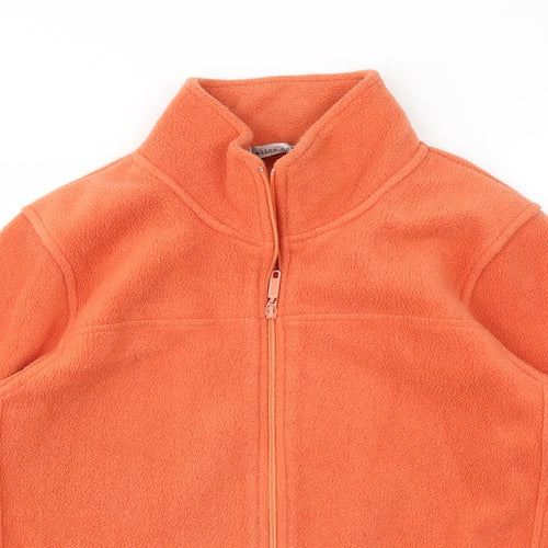 Alice Collins Mens Orange   Full Zip Hoodie Size L