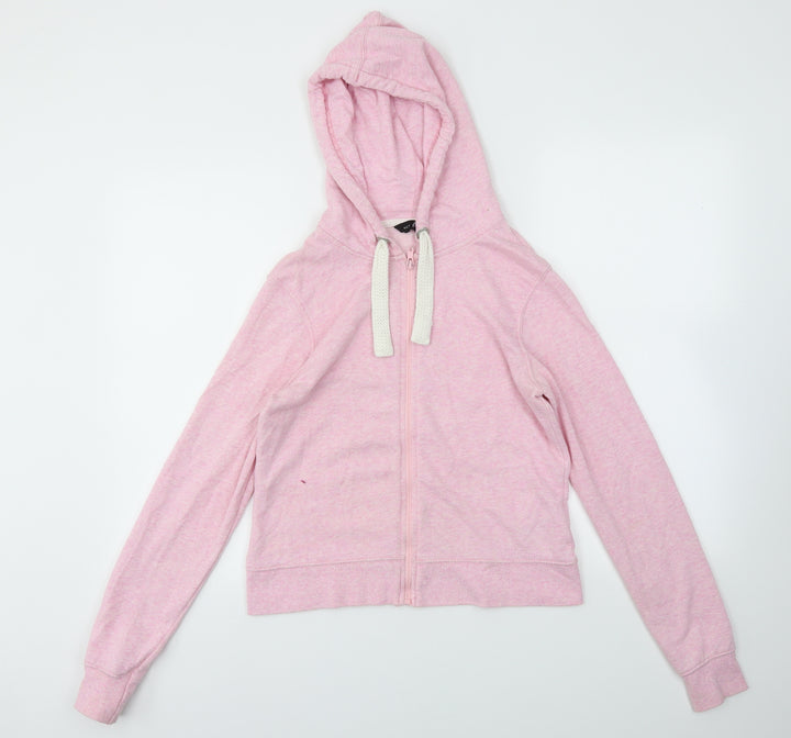 NEW LOOK  Womens Pink Paisley  Full Zip Jumper Size 10