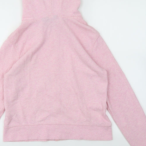 NEW LOOK  Womens Pink Paisley  Full Zip Jumper Size 10