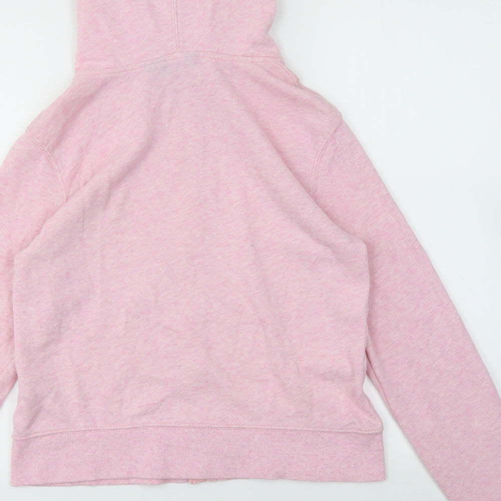 NEW LOOK  Womens Pink Paisley  Full Zip Jumper Size 10
