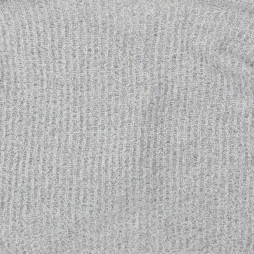 JACQUELINE  Womens Grey   Pullover Jumper Size M