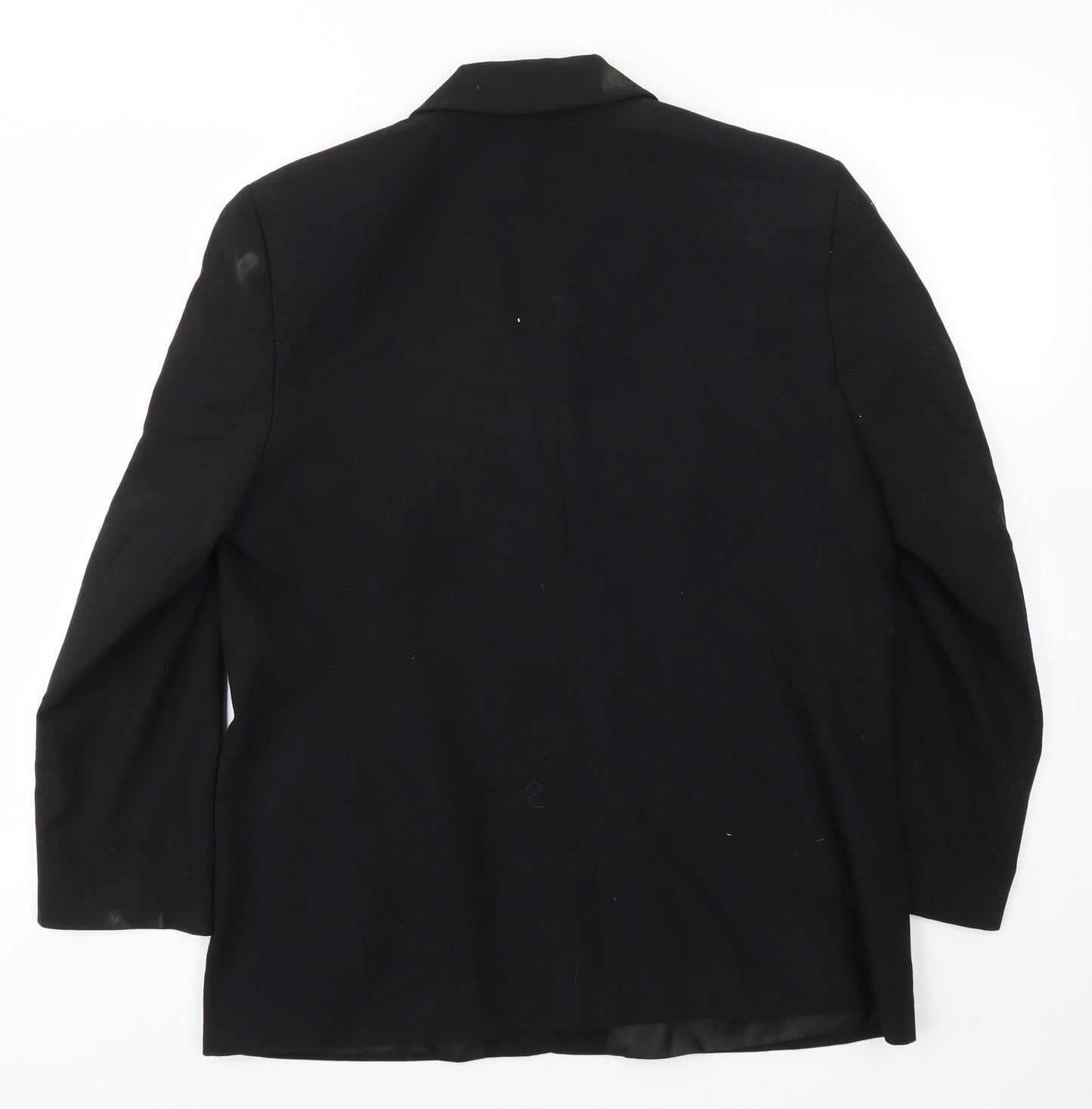M&S Womens Black   Jacket Blazer Size 16