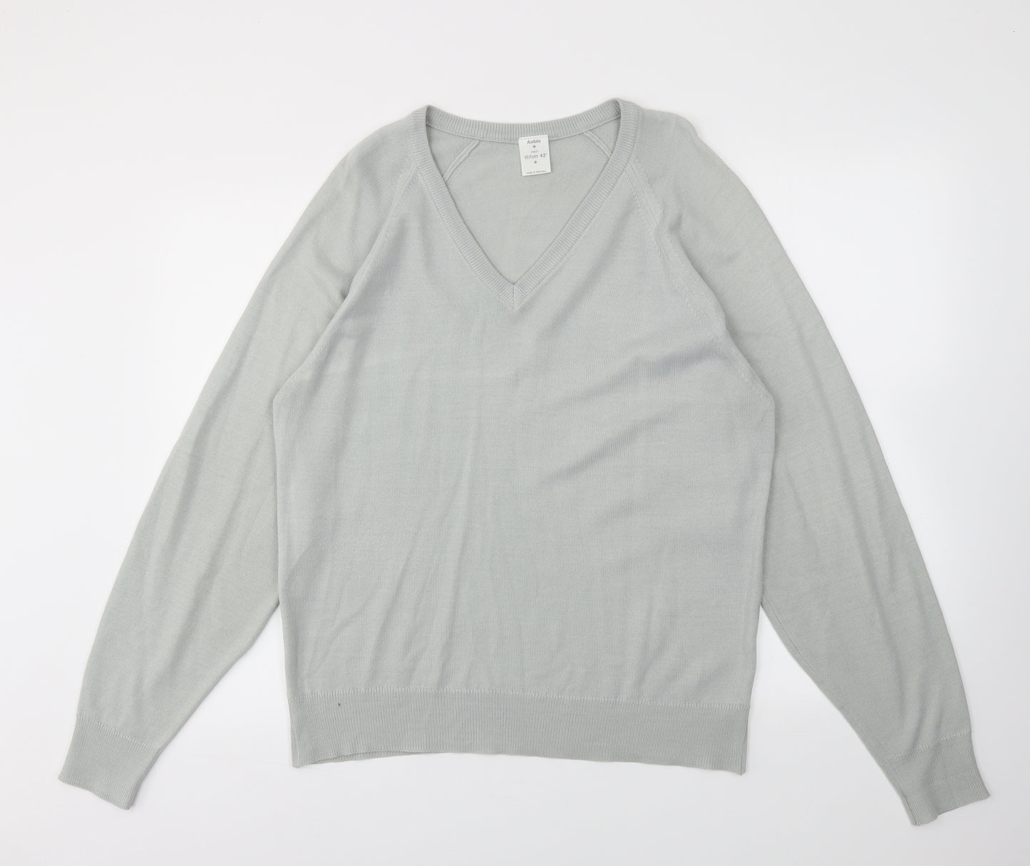 Asdale Mens Blue   Pullover Sweatshirt Size S