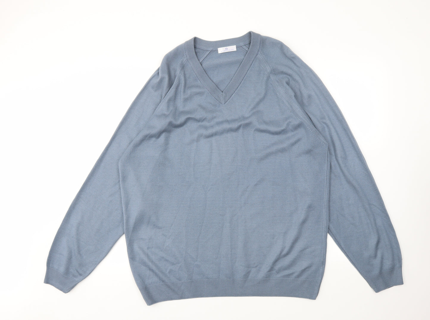 Essentials Mens Blue   Pullover Sweatshirt Size L