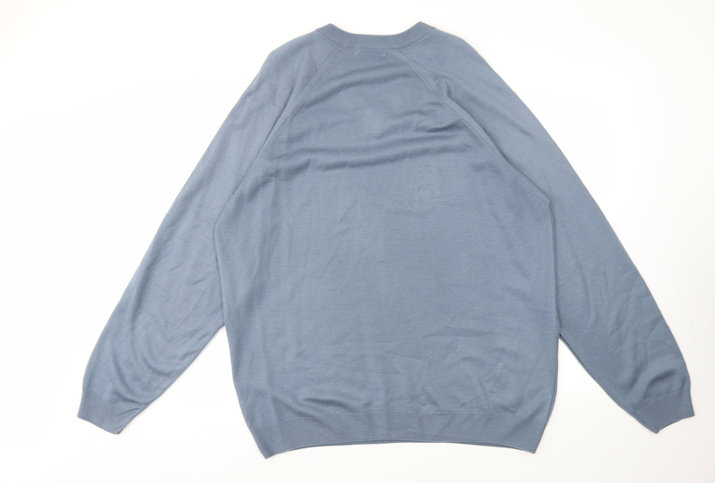 Essentials Mens Blue   Pullover Sweatshirt Size L