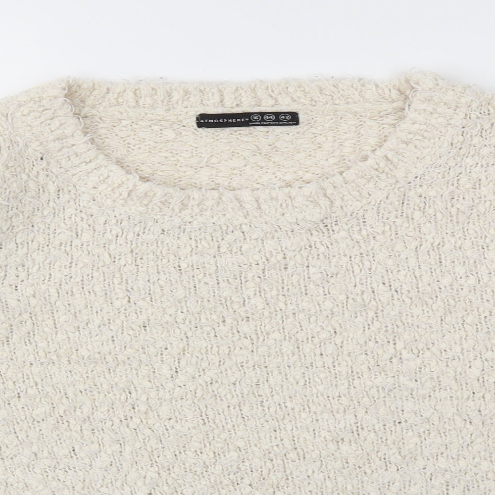 Primark Womens Beige   Pullover Jumper Size 16