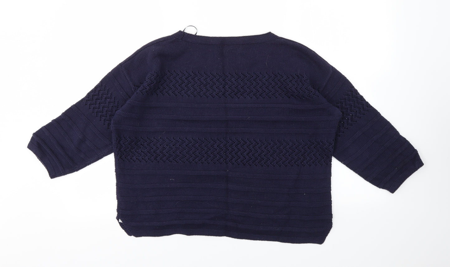 Bonmarché Womens Blue   Pullover Jumper Size S