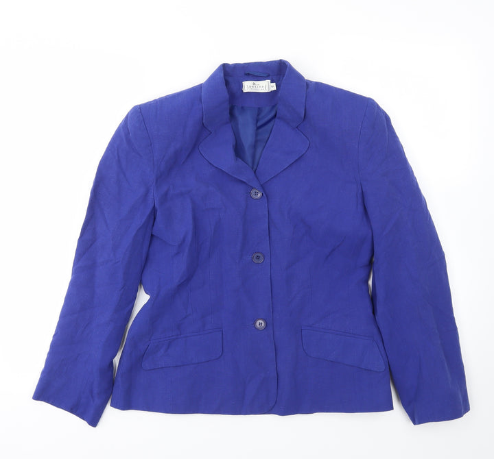 BHS Womens Blue Jacket Blazer Size 12