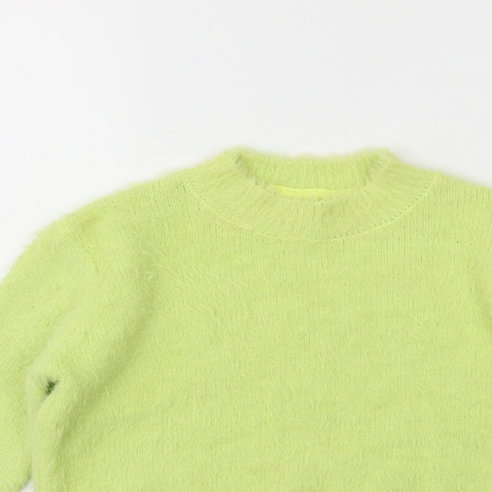 Primark Girls Yellow   Pullover Sweatshirt Size 9-10 Years