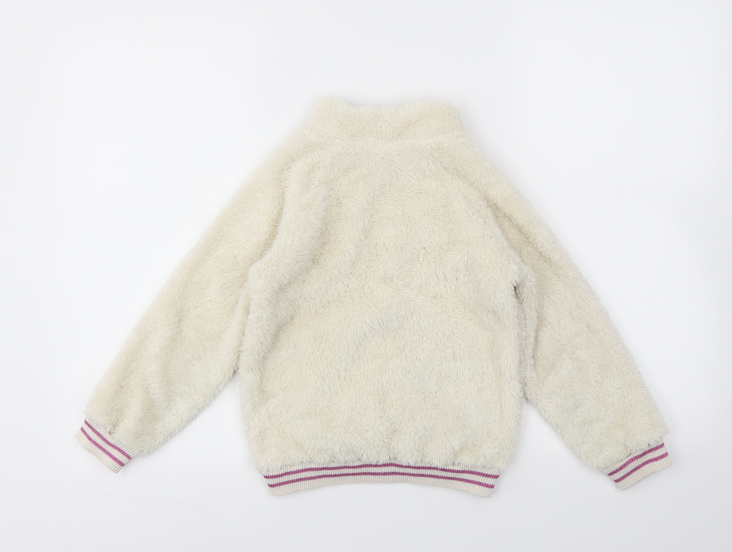 TU Girls Ivory   Pullover Sweatshirt Size 6-7 Years