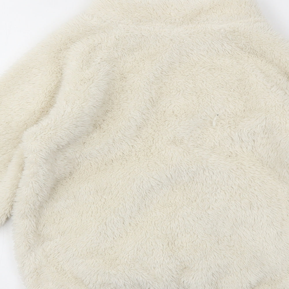 TU Girls Ivory   Pullover Sweatshirt Size 6-7 Years