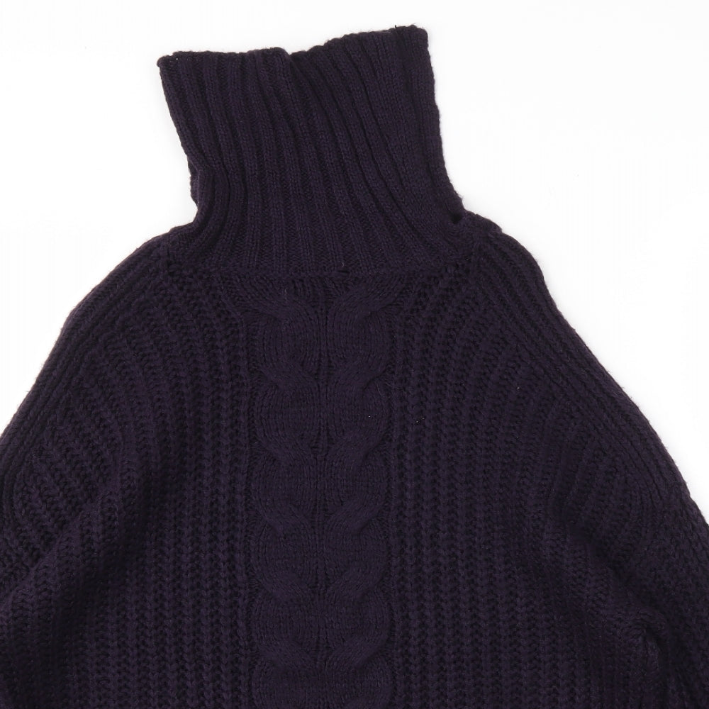 M&S Womens Purple   Pullover Jumper Size M
