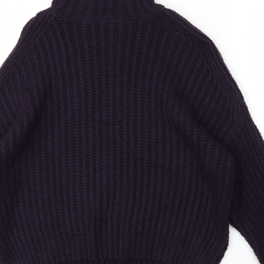 M&S Womens Purple   Pullover Jumper Size M