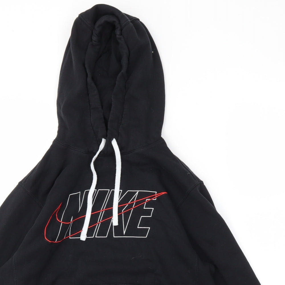 Nike Mens Black   Pullover Hoodie Size XS